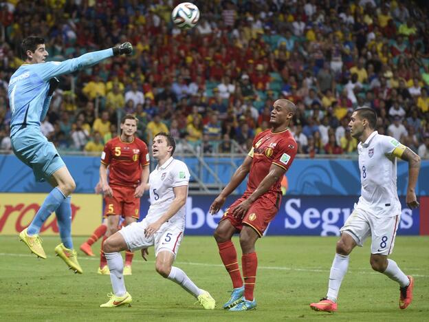 Pasaulio futbolo čempionatas: Belgija - JAV