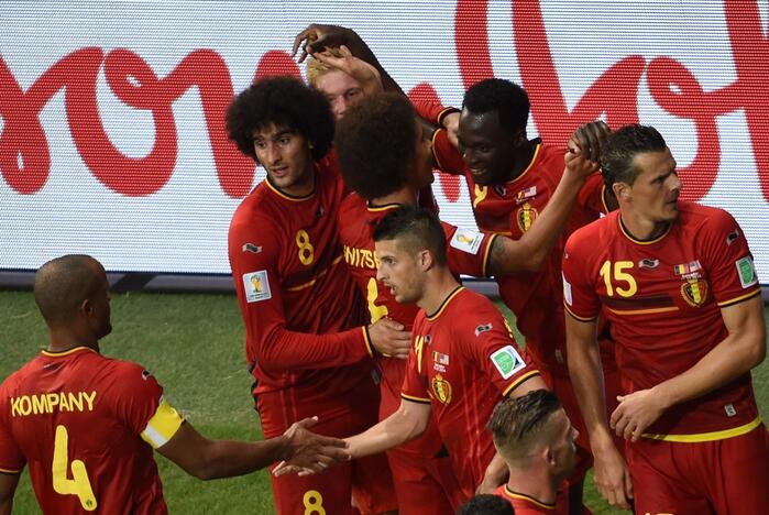 Pasaulio futbolo čempionatas: Belgija - JAV