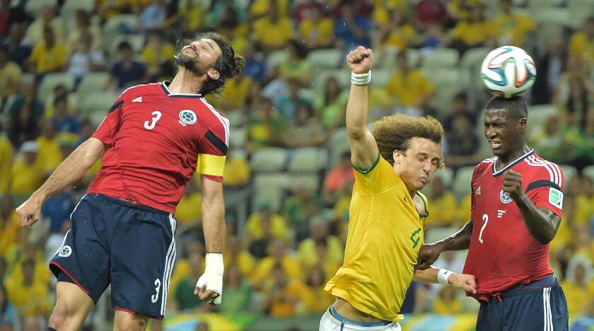 Pasaulio futbolo čempionato ketvirtfinalis: Brazilija - Kolumbija