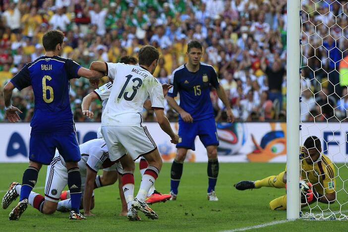 Pasaulio futbolo čempionato finalas: Vokietija - Argentina