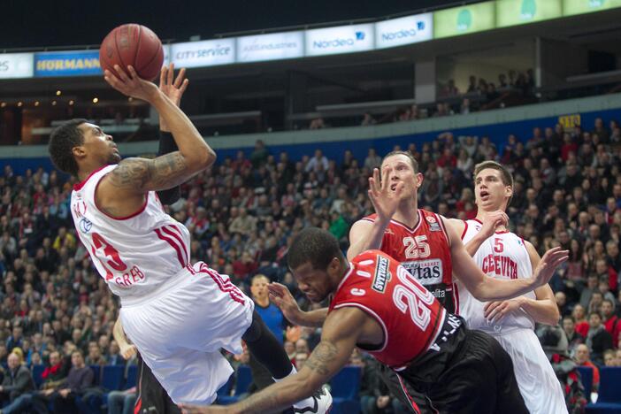 Europos taurė: "Lietuvos rytas" - "Cedevita"