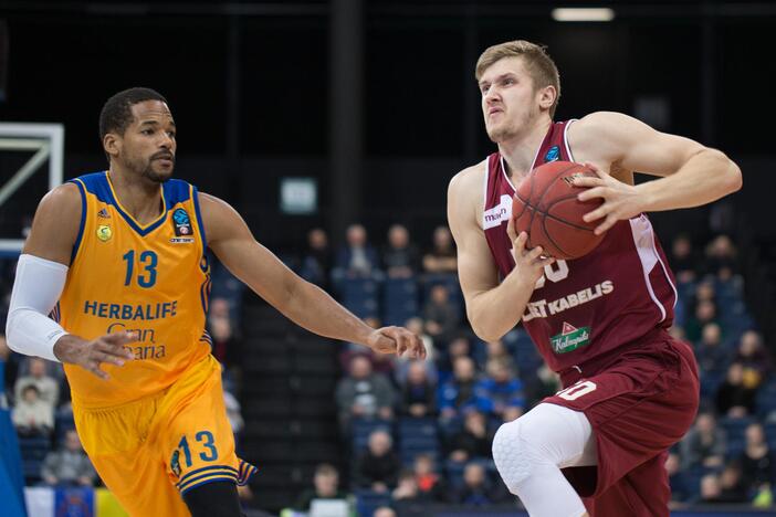 Europos taurė: "Lietkabelis" - "Gran Canaria" 73:92