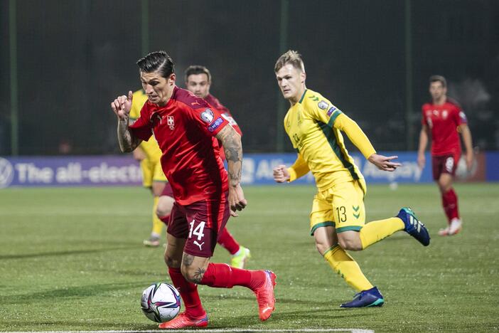 Pasaulio futbolo čempionato atranka: Lietuva – Šveicarija 0:4