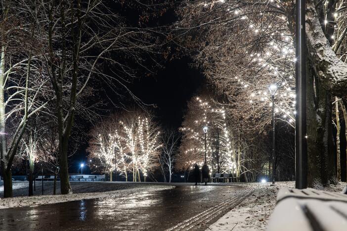 Kauną apgaubė kalėdinė magija