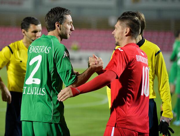 "Žalgirio" futbolininkai palaužė "Sūduvą" ir iškopė į LFF taurės pusfinalį