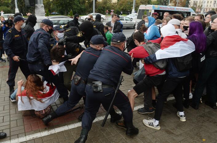 Protestai Baltarusijoje