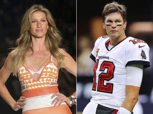 Gisele Bundchen ir Tomas Brady