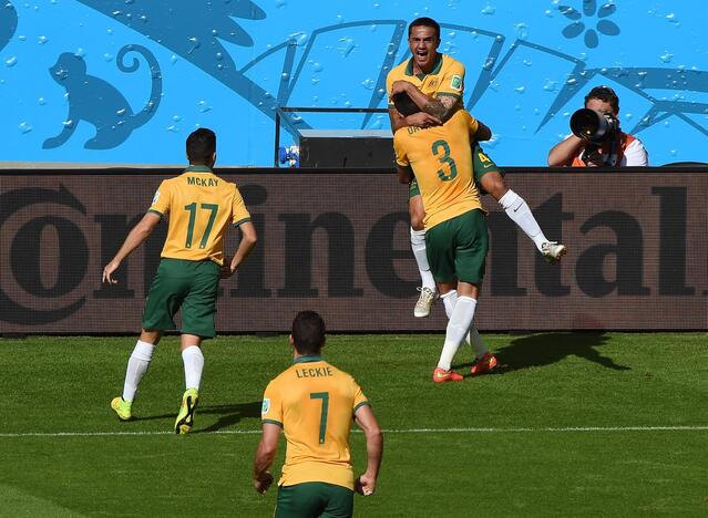 Pasaulio futbolo čempionatas: Olandija - Australija