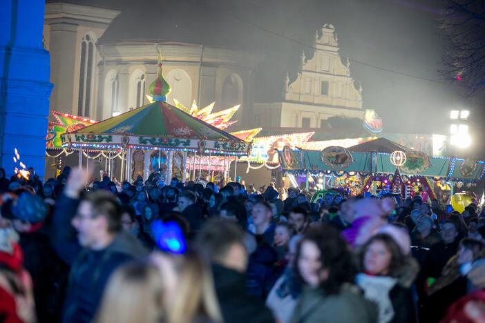 2018-ųjų metų sutikimas Kauno rotušėje