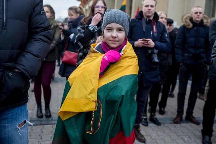 Protesto akcija „Mes kaltinam!“