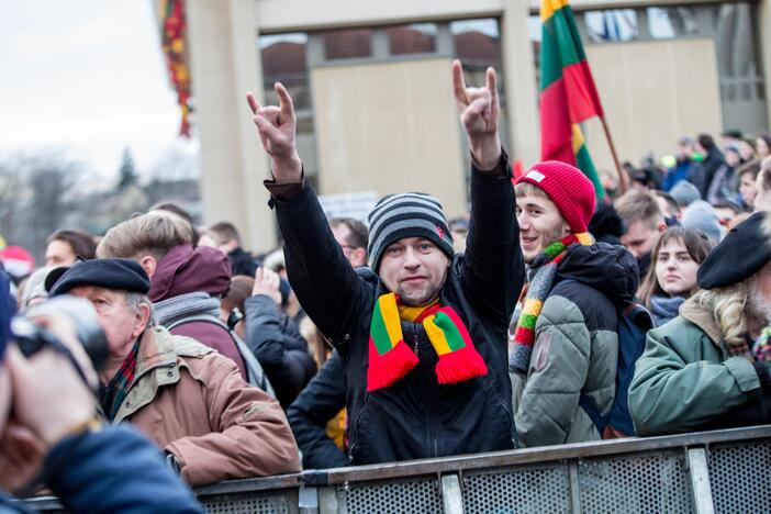 Protesto akcija „Mes kaltinam!“