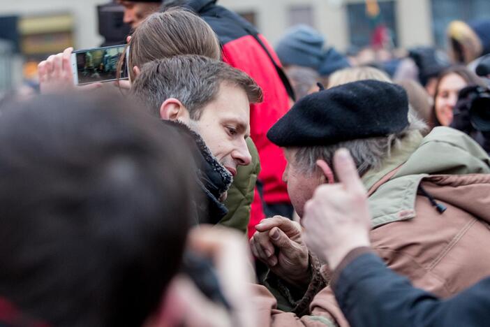 Protesto akcija „Mes kaltinam!“