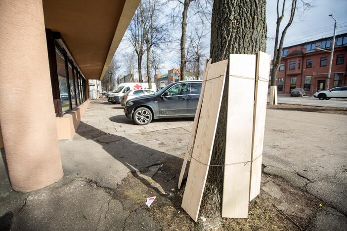 Savanorių pr. rekonstrukcijos paruošiamieji darbai