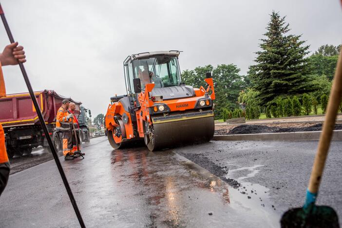 Tvarkomas kelias į Kauno oro uostą