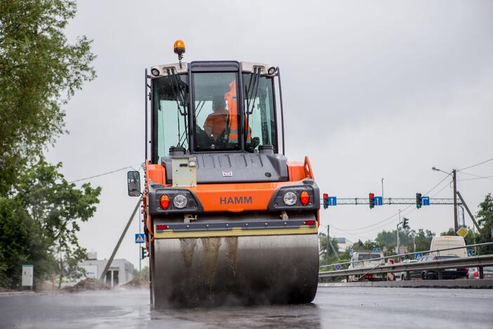 Tvarkomas kelias į Kauno oro uostą