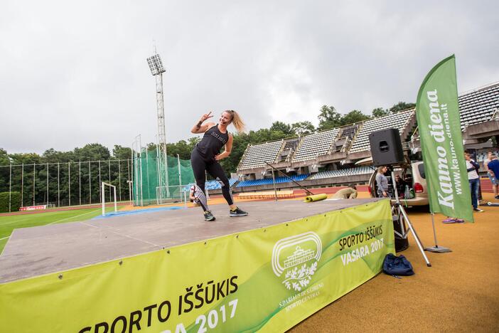 Treniruočių diena S.Dariaus ir S.Girėno stadione