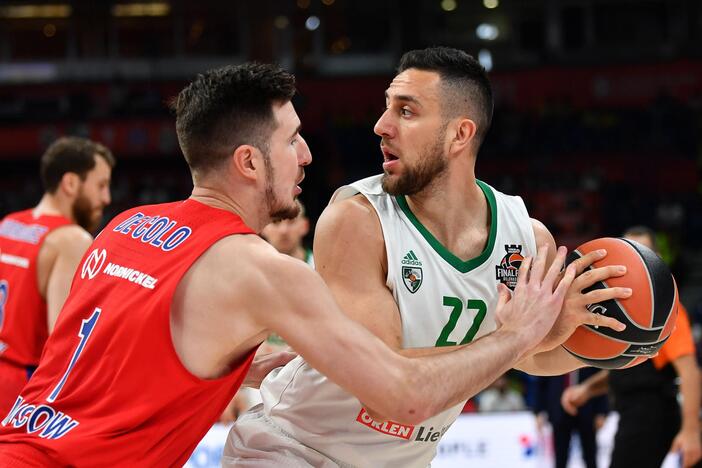 Eurolyga: „Žalgiris“ - CSKA 79:77