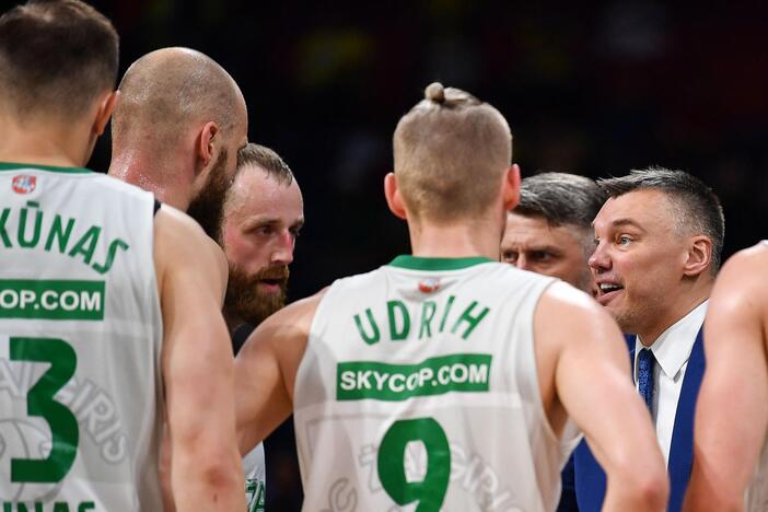 Eurolyga: „Žalgiris“ - CSKA 79:77