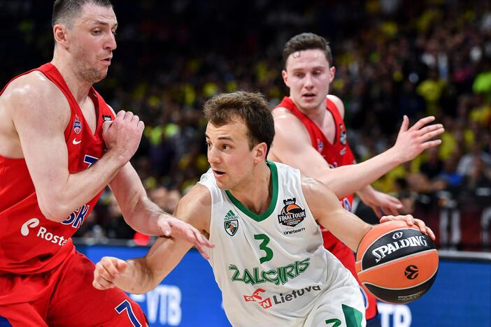 Eurolyga: „Žalgiris“ - CSKA 79:77