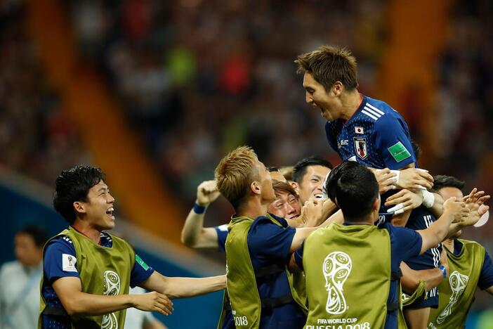 Pasaulio futbolo čempionato aštuntfinalis: Belgija – Japonija