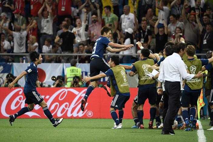 Pasaulio futbolo čempionato aštuntfinalis: Belgija – Japonija