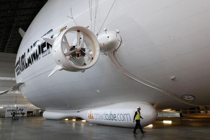 Didžiausias pasaulyje orlaivis „Airlander 10“