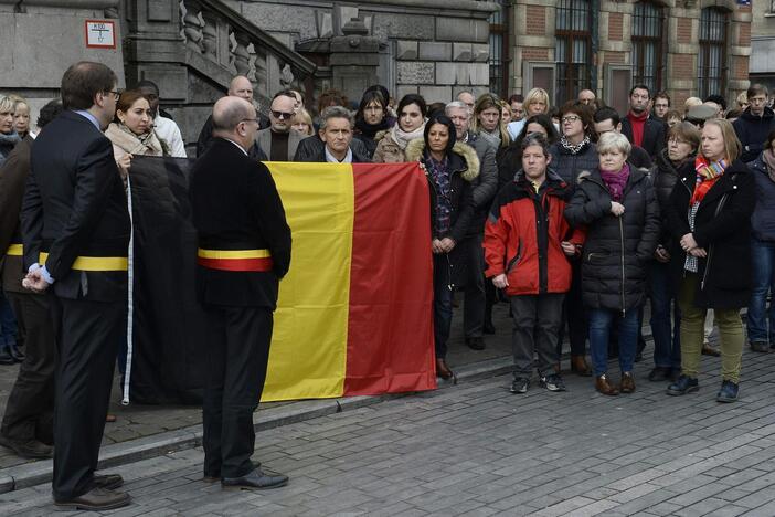 Belgija pagerbė teroro aukas