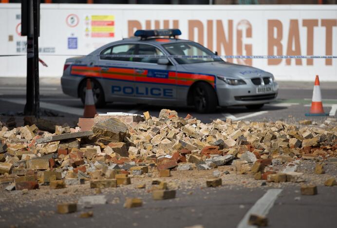 Galingi vėjai kėlė sumaištį Europoje