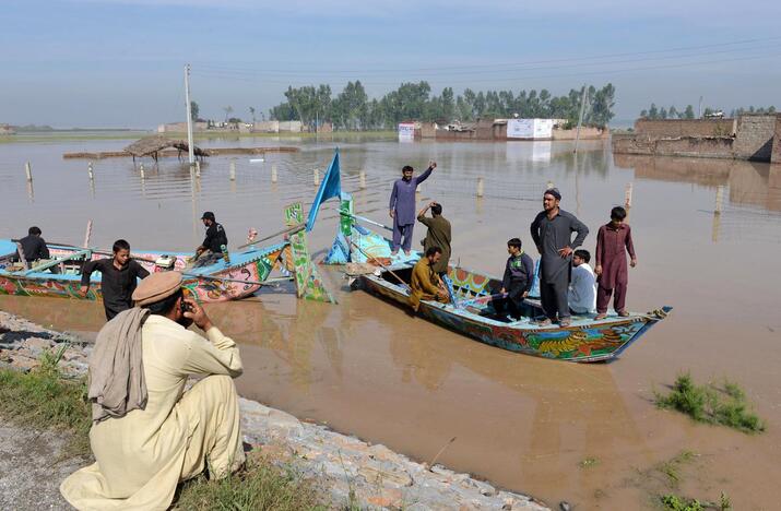 Pakistaną užklupo liūtys