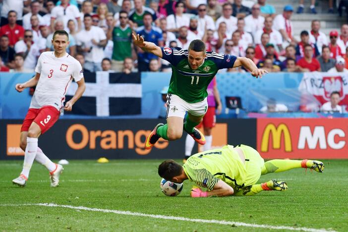 Euro 2016: Lenkija - Šiaurės Airija 1:0