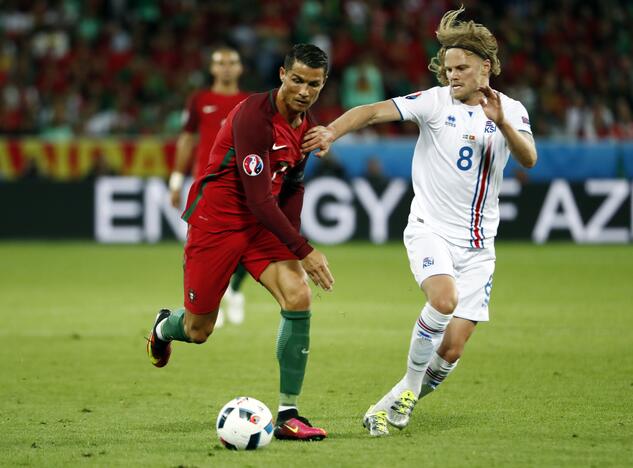 Euro 2016: Portugalija - Islandija 1:1