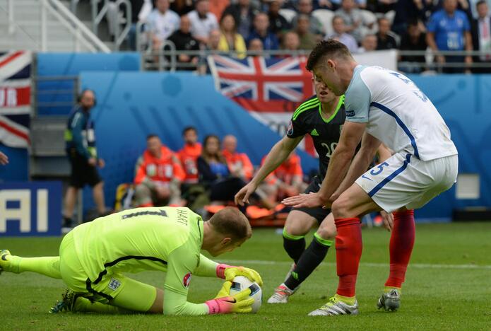 Euro 2016: Anglija - Velsas 2:1