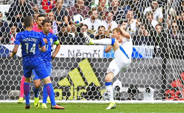 Euro 2016: Čekija - Kroatija 2:2