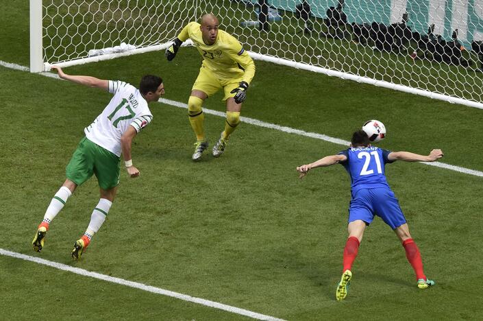 Euro 2016: Prancūzija – Airija 2:1