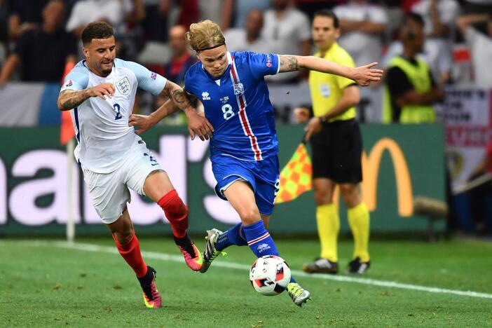 Euro 2016: Islandija - Anglija 2:1