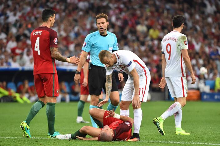 Euro 2016: Portugalija - Lenkija