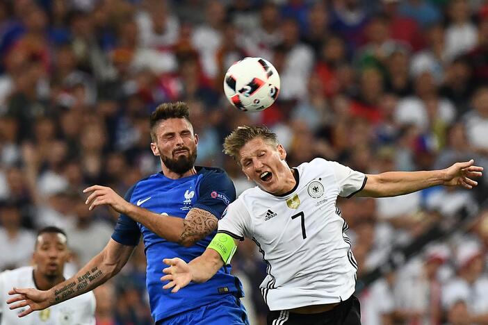 Euro 2016: Prancūzija - Vokietija 2:0