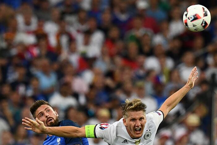 Euro 2016: Prancūzija - Vokietija 2:0