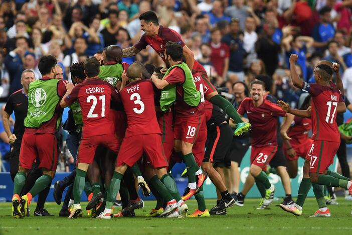 Euro 2016 finalas: Portugalija-Prancūzija 1:0