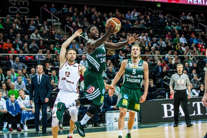 "Žalgiris" - "Lietkabelis" Kauno "Žalgirio" arenoje