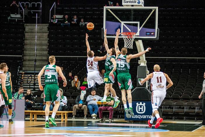 "Žalgiris" - "Lietkabelis" Kauno "Žalgirio" arenoje