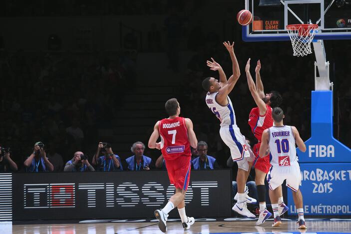 Europos krepšinio čempionatas: Prancūzija - Serbija 81:68