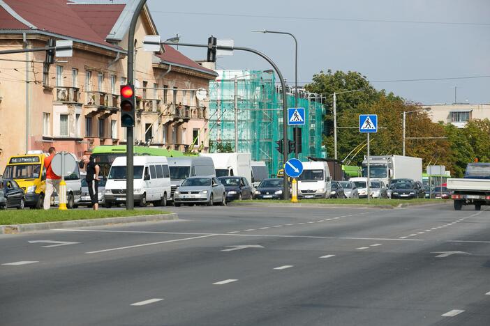 Avarija Baršausko gatvėje