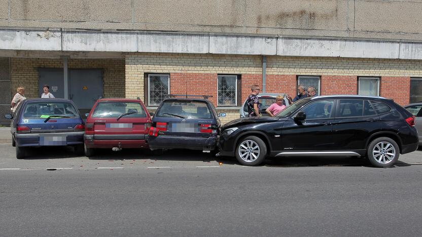 Automobilių susidūrimas Aleksote