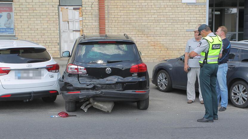 Automobilių susidūrimas Aleksote