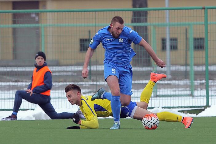 Lietuvos futolo A lyga: Jonavos „Lietava“ – Klaipėdos „Atlantas“ 0:1.