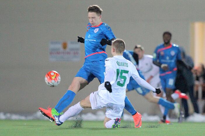 Lietuvos futbolo A lyga: „Kauno Žalgiris“– Kauno „Stumbras“ 1:2.