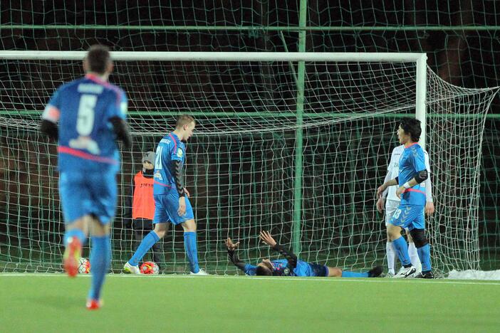 Lietuvos futbolo A lyga: „Kauno Žalgiris“– Kauno „Stumbras“ 1:2.