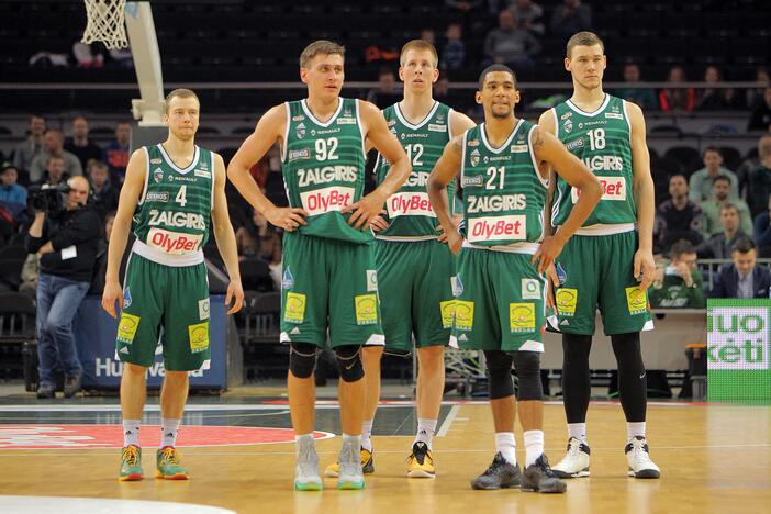 Kauno „Žalgiris“ sudorojo Alytaus „Dzūkiją“ 39 taškų skirtumu.