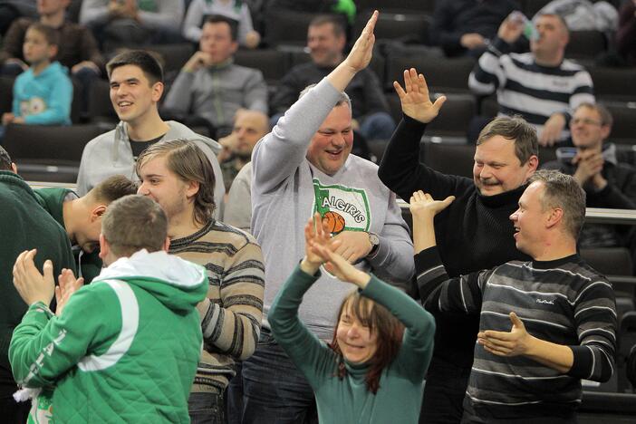 Kauno „Žalgiris“ sudorojo Alytaus „Dzūkiją“ 39 taškų skirtumu.